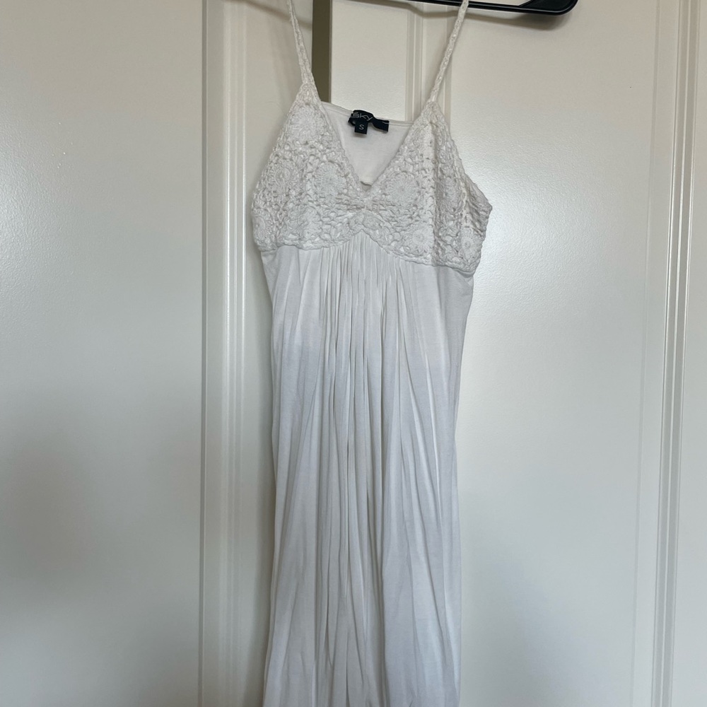 Sky mini dress .